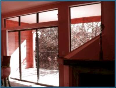 Sliding glass doors from living and bedroom,condominiums,AMD